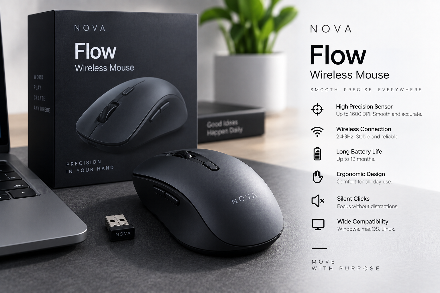 Flow Wireless Mouse